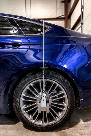 The Wheel Encoder on a Ford Fusion Hybrid Automated Next Generation Vehicle at U of M