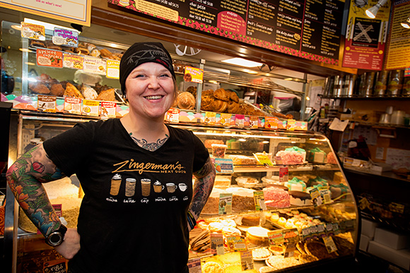 Reina Leber at Zingerman's Next Door