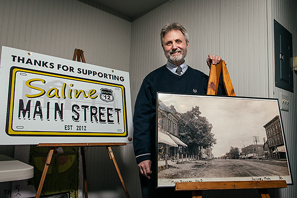 Bob Rosenberger at the Saline Main Street Offices