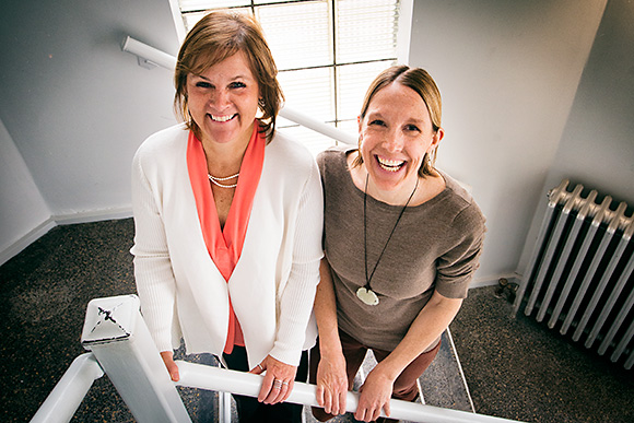 L to R Mary Jo Desprez and Joy Pehlke