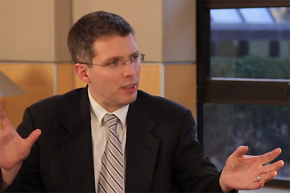 University of Michigan School of Social Work professor Luke Shaefer
