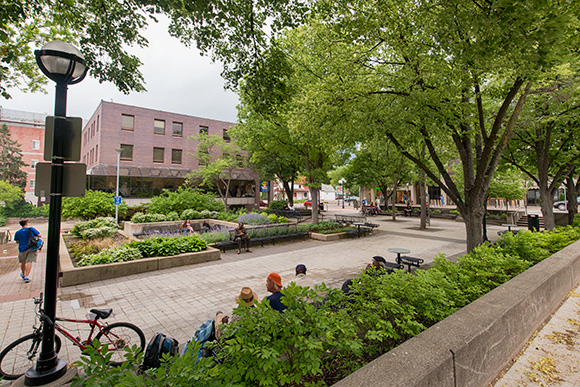 Liberty Plaza from Division Street