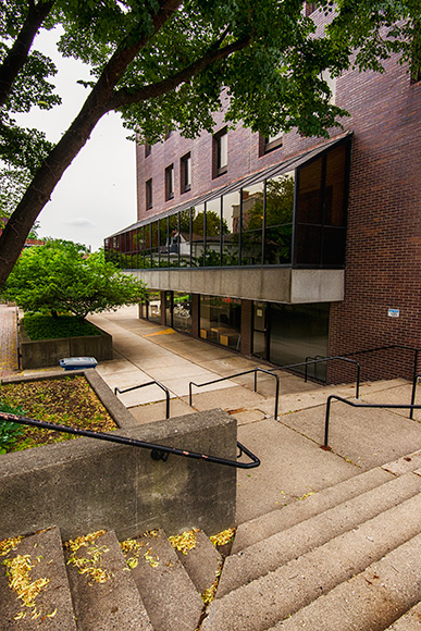 The below grade first level of the First Martin Building