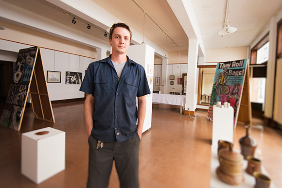 Rob Todd at the Ypsilanti Art Incubator Riverside Off-Center Gallery