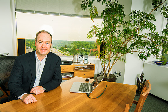 Tim Schaden at the Fluency Media offices