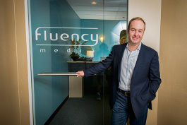 Tim Schaden at the Fluency Media offices
