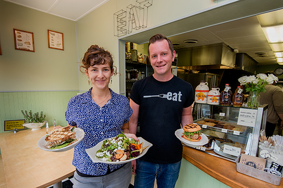 Helen Harding and Blake Reetz at eat