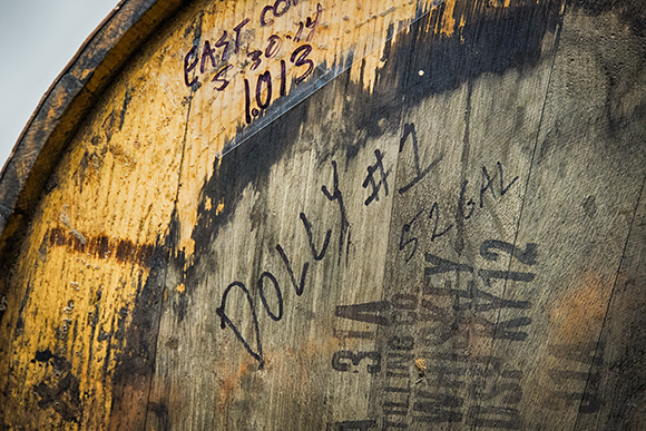 All the barrels at Old Fecker are named after country music greats