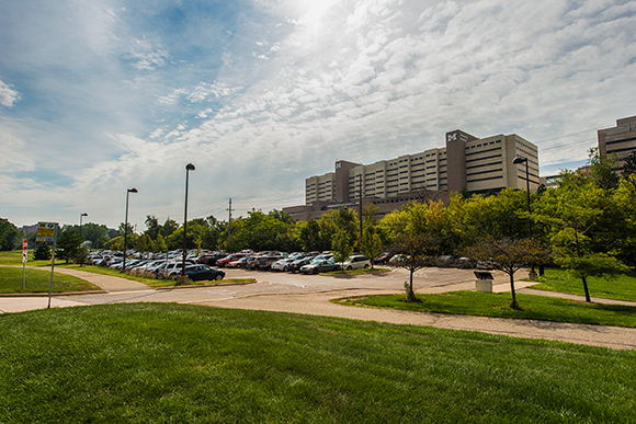 Looking at the proposed train station location from Fuller Road