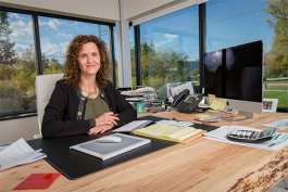 Sassa Akervall in her office