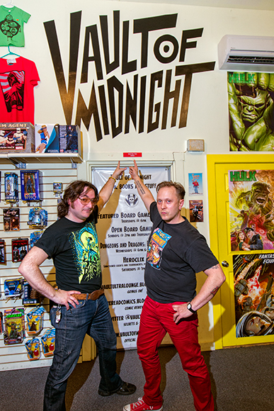 Jeremy Wheeler and the Vault of Midnight's Curtis Sullivan