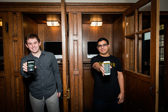 Jason Okrasinski of CribSpot and Prateek Sachdeva of Boldr 