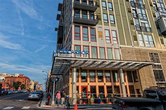 Ann Arbor City Apartments, one of the many high end downtown developments in the last couple years