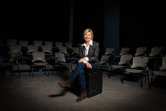 Julia Glander of Kickshaw Theater at the EMU Theatre Department 