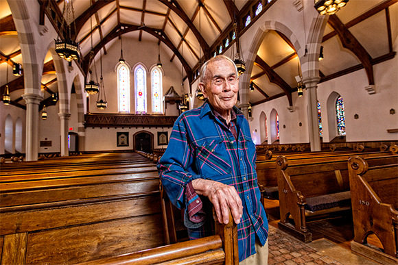 Jim Toy at St Andrew's Episcopal Church in Ann Arbor