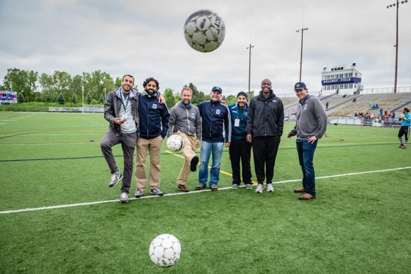 AFC Ann Arbor owners at Hollway Field