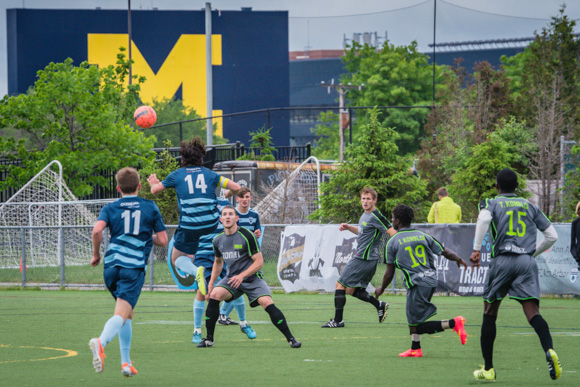 AFC Ann Arbor vs The Muskegon Risers at Hollway Field