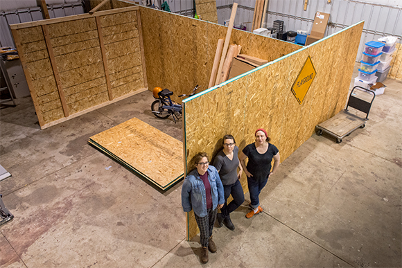 Alloy Studios founders Elize Jekabson, Jessica Tenbusch, and Ilana Houten.