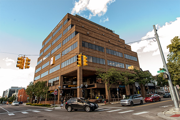 Office space in downtown Ann Arbor at 301 E. Liberty.