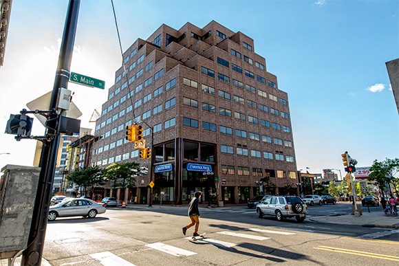 One Noth Main is the last office building constructed in Ann Arbor in 1987