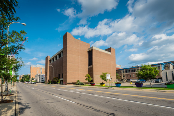 Huron Street at Fifth Avenue