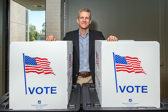 Kirk Westphal at Ann Arbor City Hall