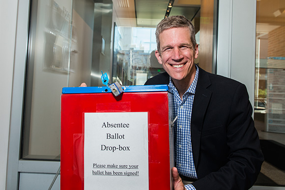 Kirk Westphal at Ann Arbor City Hall