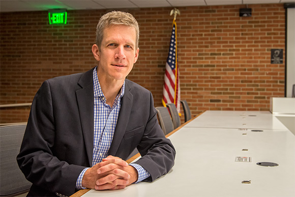 Kirk Westphal at Ann Arbor City Council Chambers