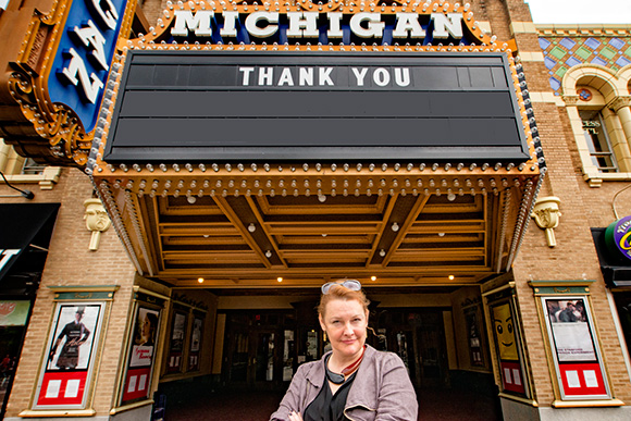 Chrisstina Hamilton at the Michigan Theater