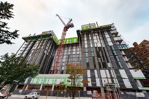 Foundry Lofts under construction