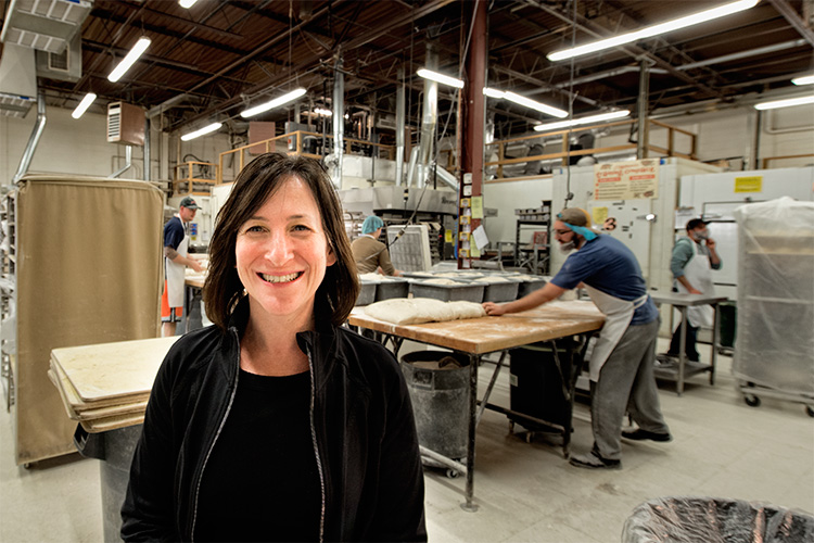 Amy Emberling at Zingeman's Bakehouse