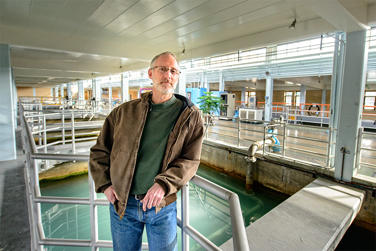 Ann Arbor Water Treatment Plant Manager Brian Steglitz