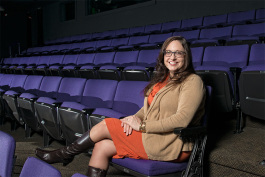 Managing Director Katie Doral at The Purple Rose Theatre Company