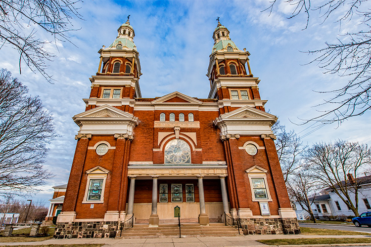 First Presbyterian Church in the Ypsilanti Historic District