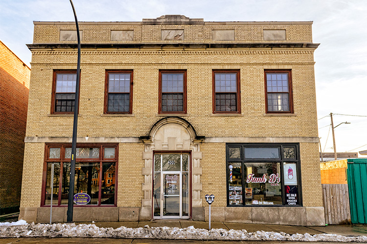 The future home of Landline Creative Labs at 209 Pearl Street