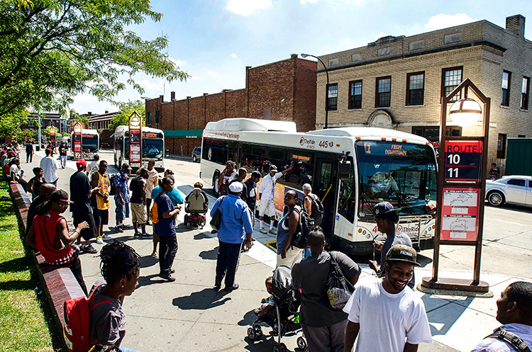 The AAATA Ypsilanti Transit Center