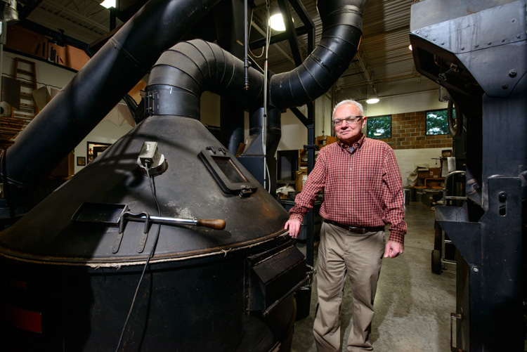 Tom Isaia at Coffee Express Roasting Company