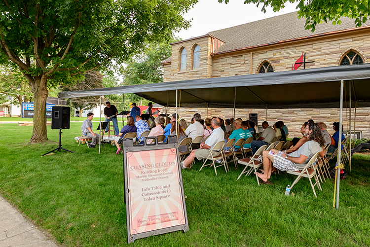 Chasing Clouds presented by the Roustabout Theatre Troupe at the Crooked Tree Play Festival