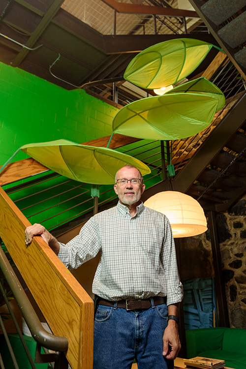 Tech Brewery co-founder Doug Smith at the Tech Brewery 