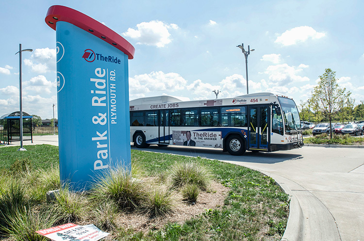 A commuter express bus line along Plymouth Road would be established with passage of the RTA millage