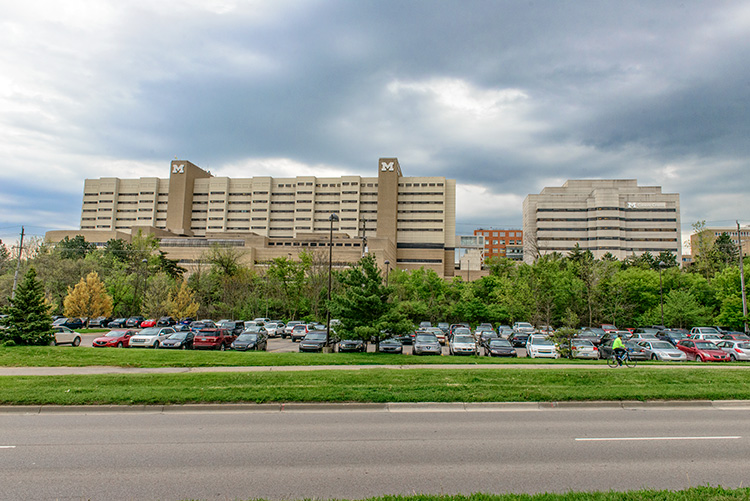 A proposed location for an Ann Arbor commuter rail stop on Fuller Road