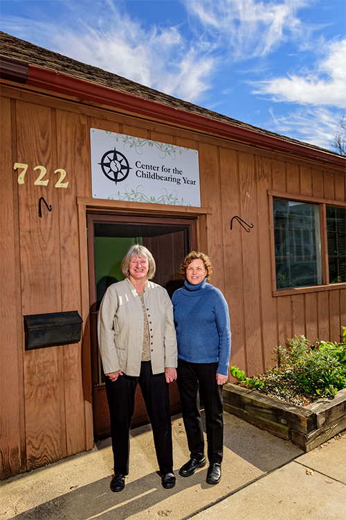 Patty Brennan and Merilynne Rush