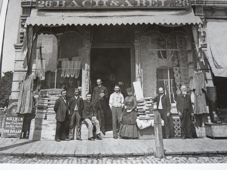 Bach and Abel storefront.