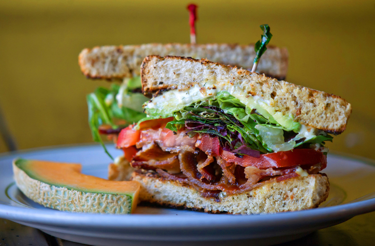 A sandwich at Beezy's downtown Ypsilanti location.