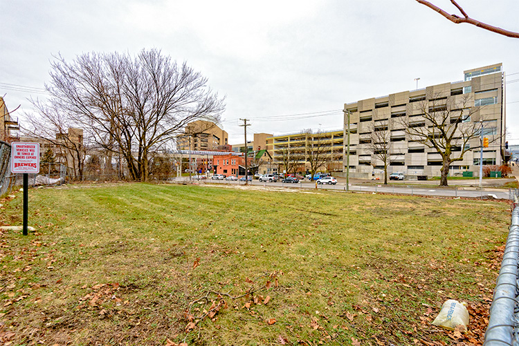 The site for The Glen Hotel