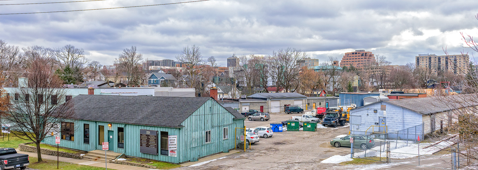 The future site of Kingsley Condominiums