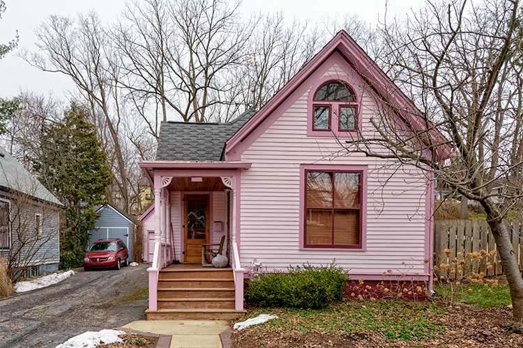 Newcombe Clark's childhood home in downtown Ann Arbor