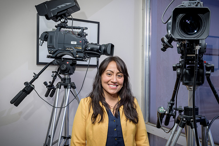 Detroit councilwoman Raquel Casteneda-Lopez at the Coleman A Young Municipal Center