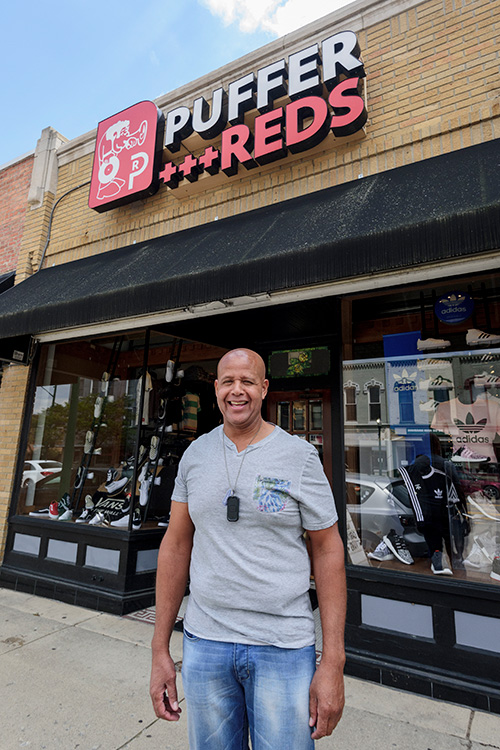 Puffer Reds owner Eric Williams