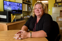 Beth Ernat at Ypsilanti CIty Hall